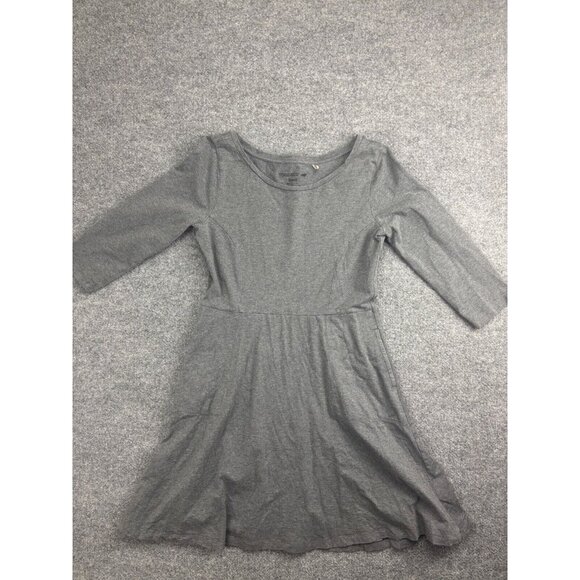 Toad & Co 3/4 Sleeve Dress Women's S Heather Gray Fit & Flare Pockets Stretch - Picture 1 of 9